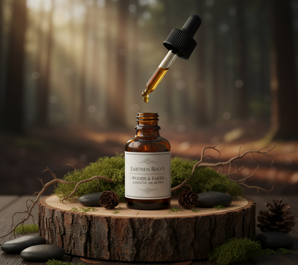 Blend of Woods & Earthy Essential Oils