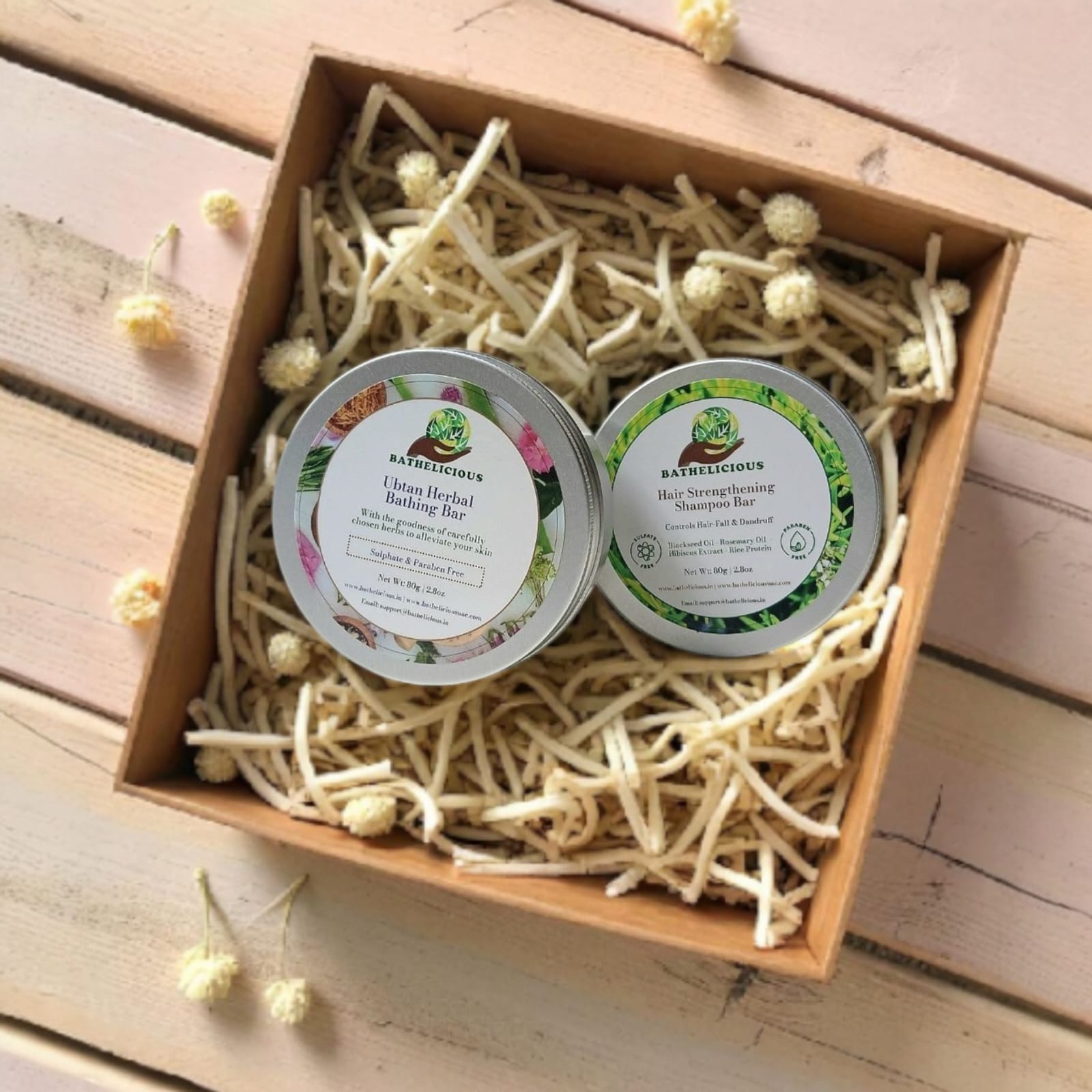 Bathelicious Herbal Care Combo