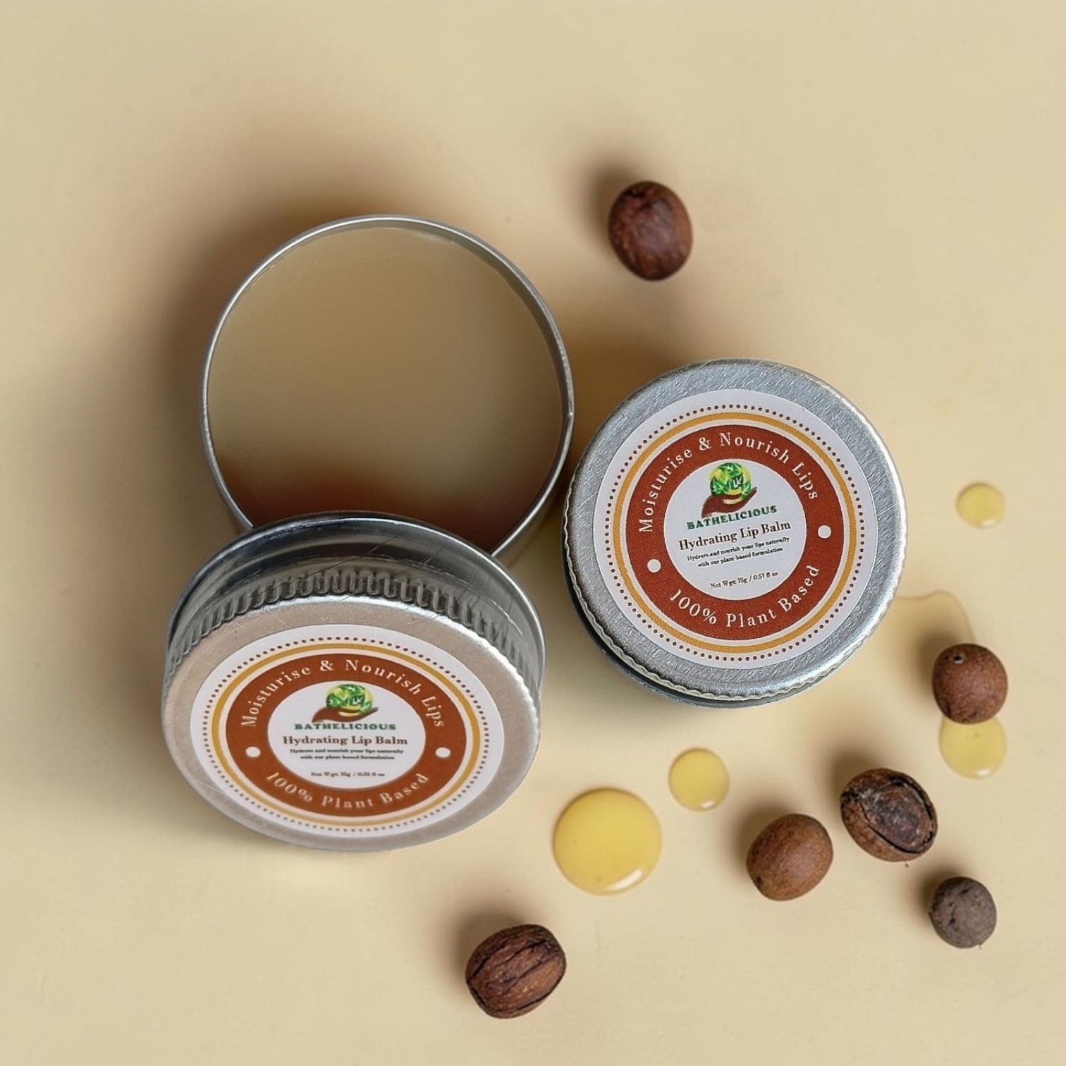 Natural Lip Balm for Soft Hydrated & Healthy Lips | Bathelicious